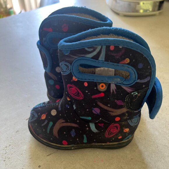 Bogs Toddle Infant Winter Rain Snow Boots Waterproof Sz 4 - Picture 1 of 4